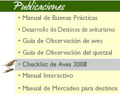 Checklist de Aves 2008